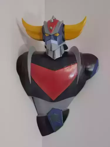 Grendizer corner wall bust 