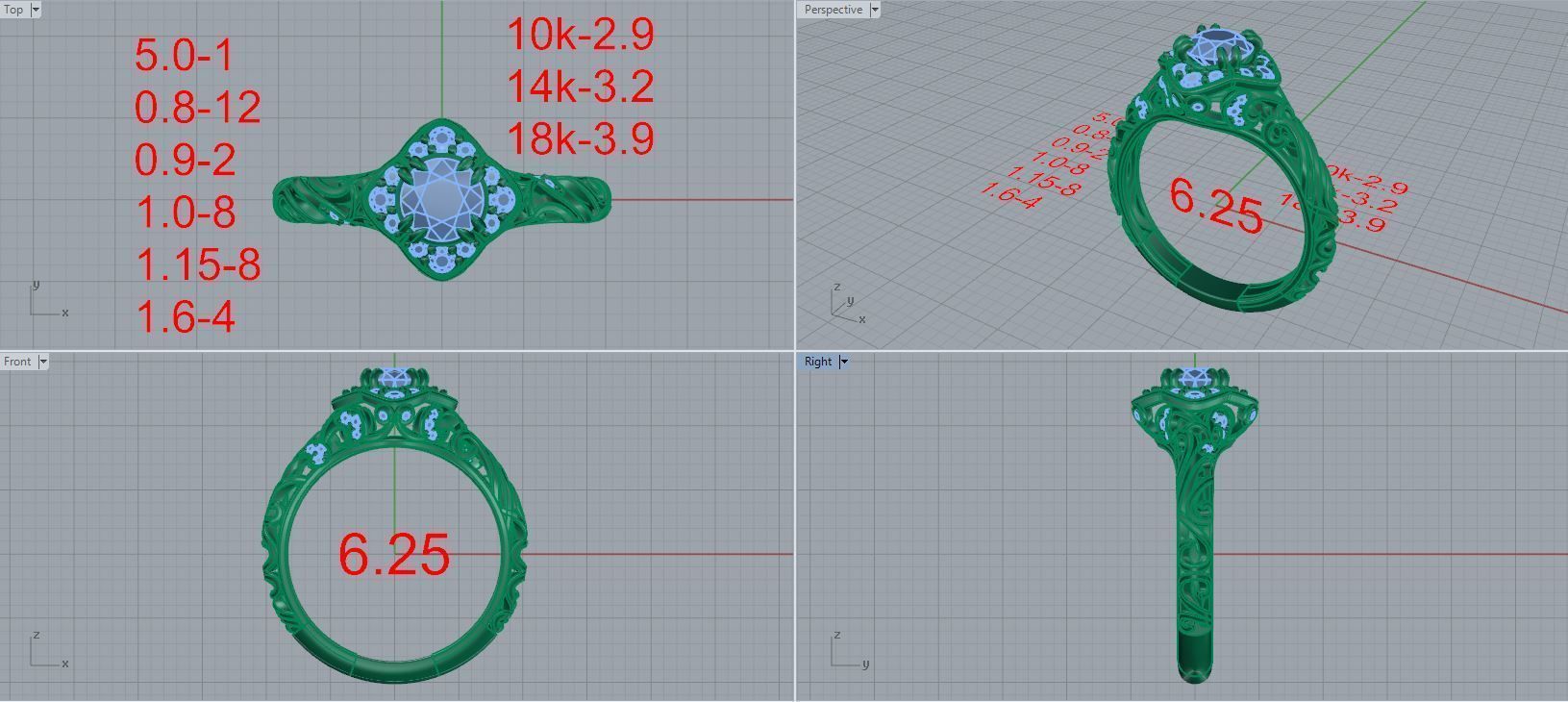 nice ring 3D model_1