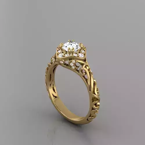 nice ring 3D model