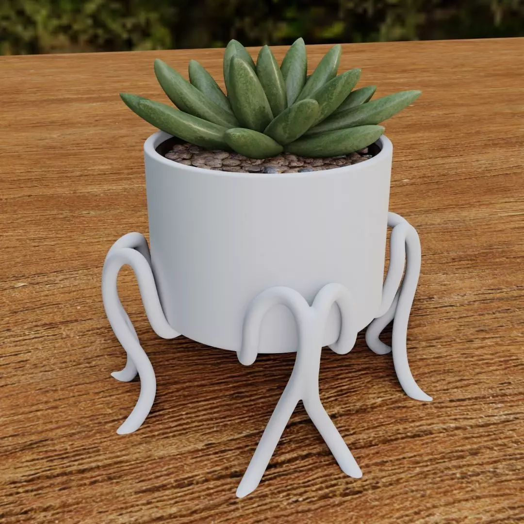 Modern planter Free 3D print model