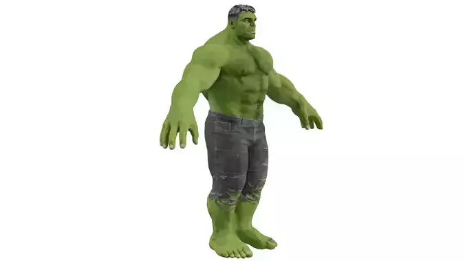 Hulk 3d Print 3D model