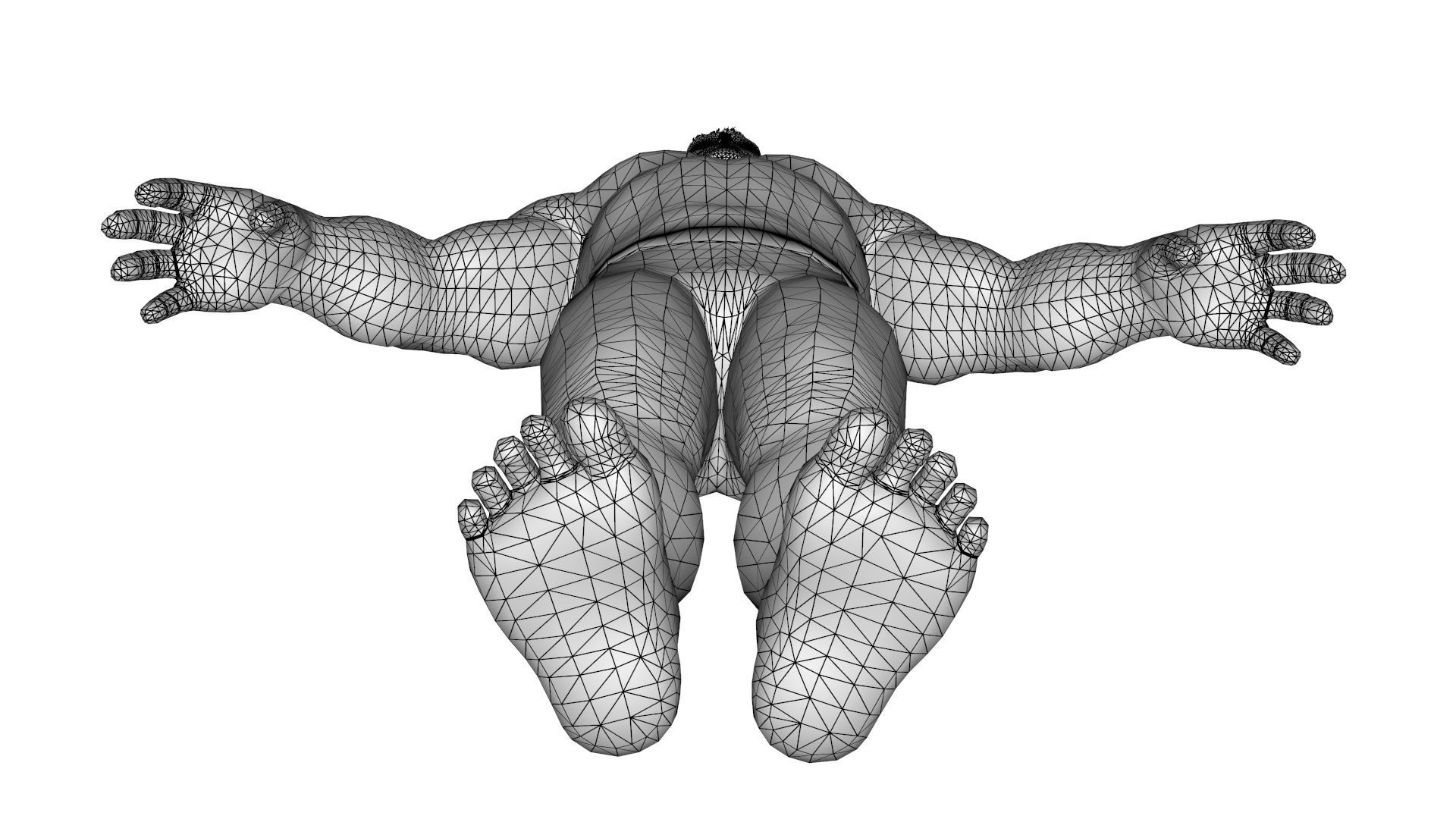 Hulk 3d Print 3D model_19