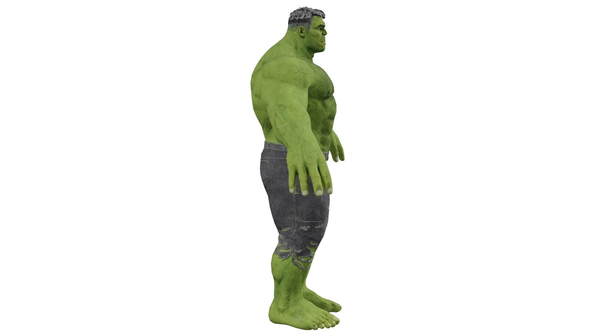 Hulk 3d Print 3D model_7