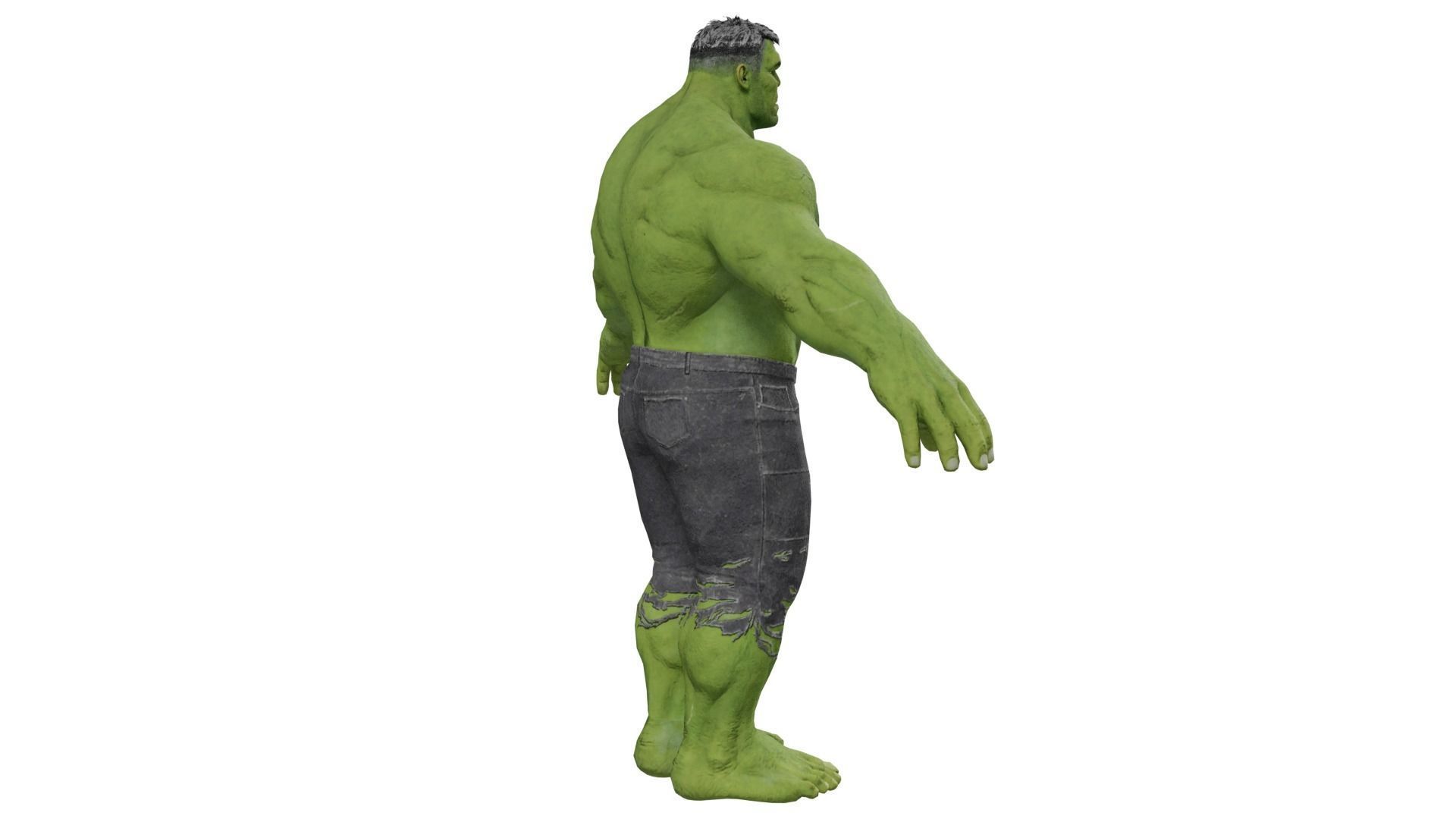 Hulk 3d Print 3D model_6