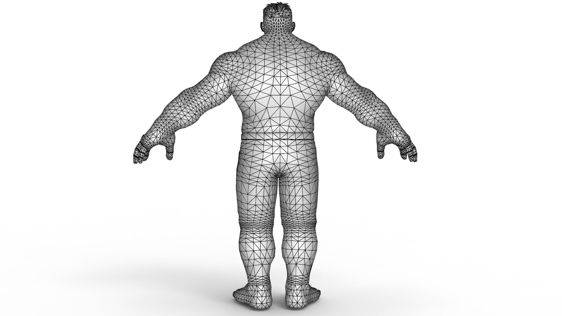 Hulk 3d Print 3D model_15