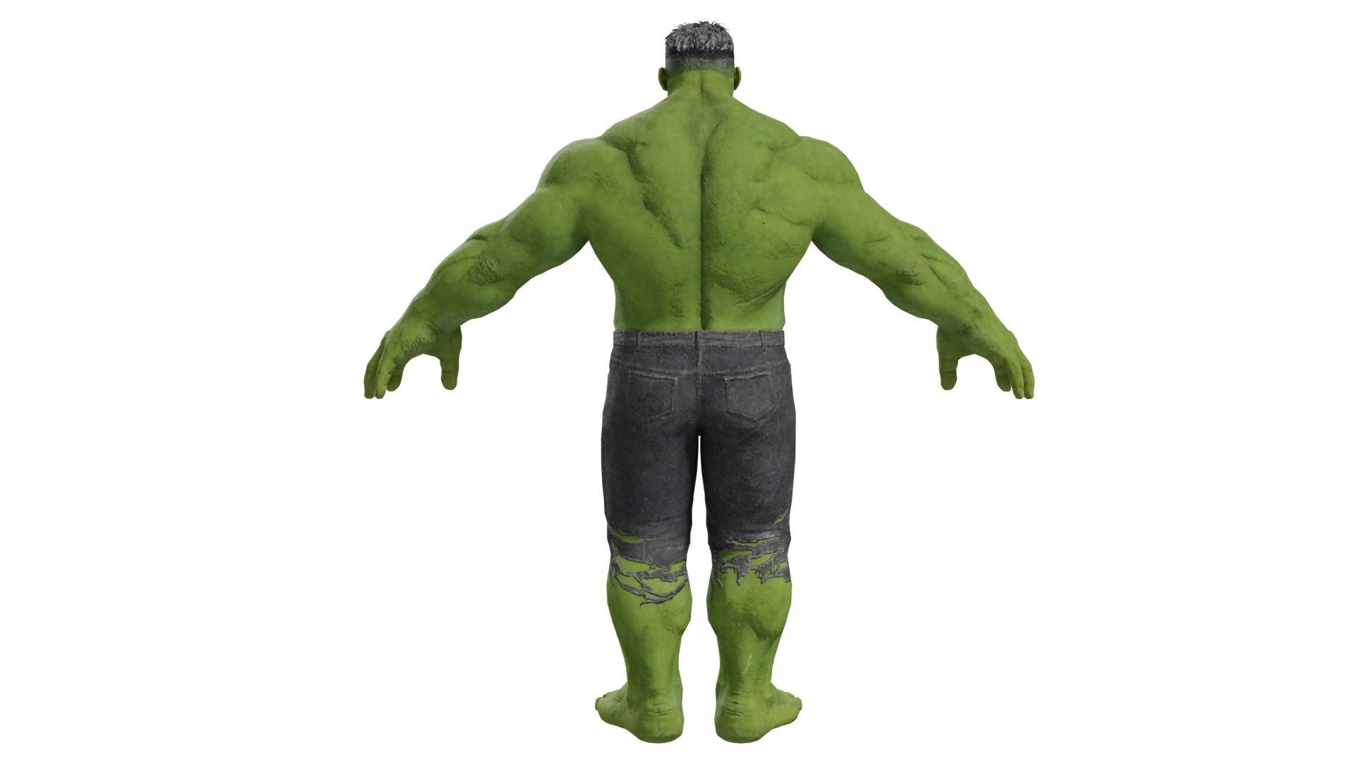 Hulk 3d Print 3D model_5