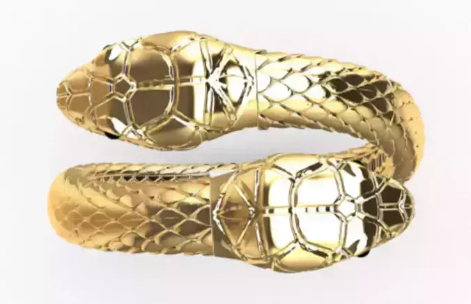 sanke ring direct casting 3D print model