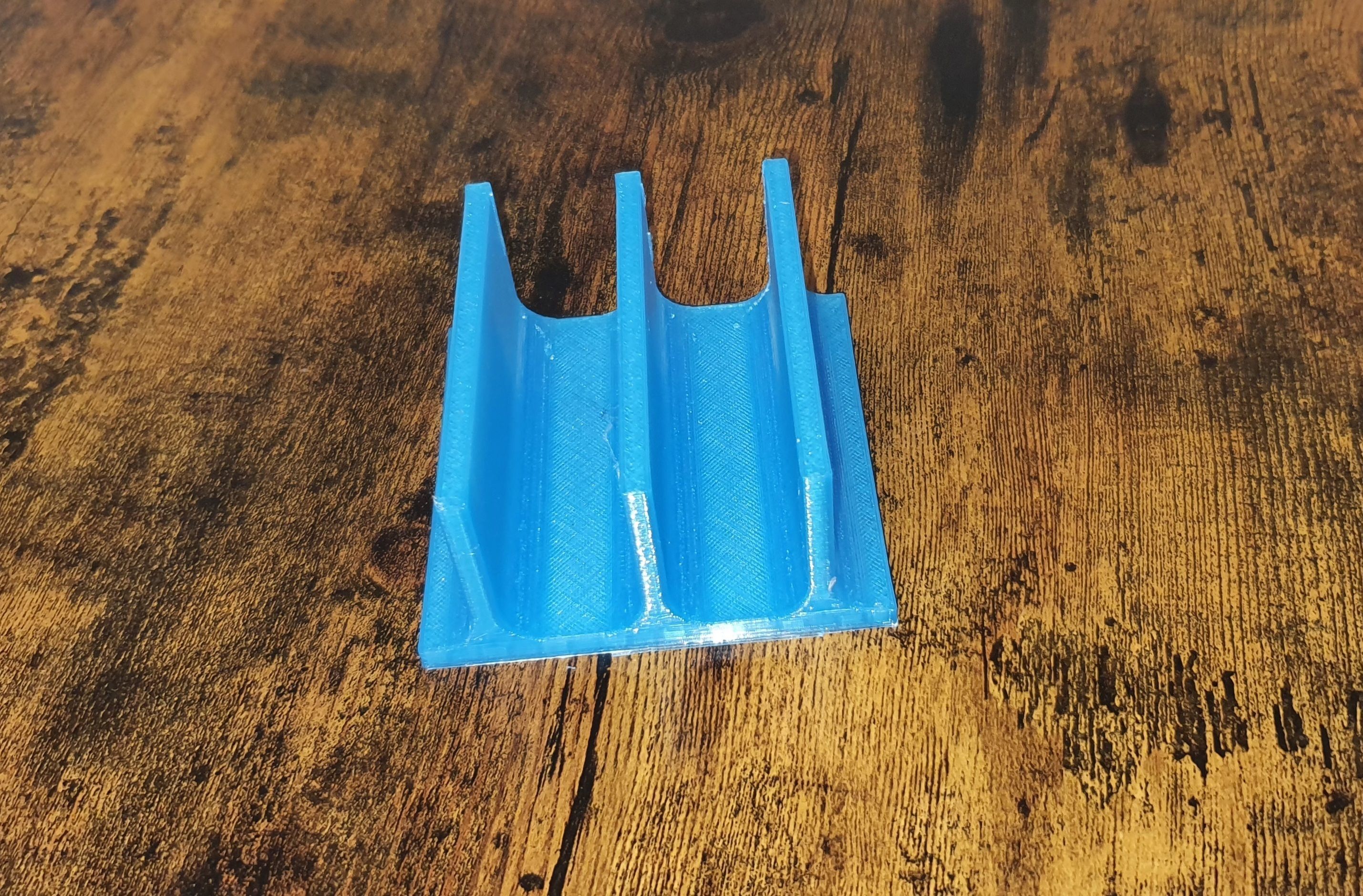 Dual Laptop stand 3D print model_3