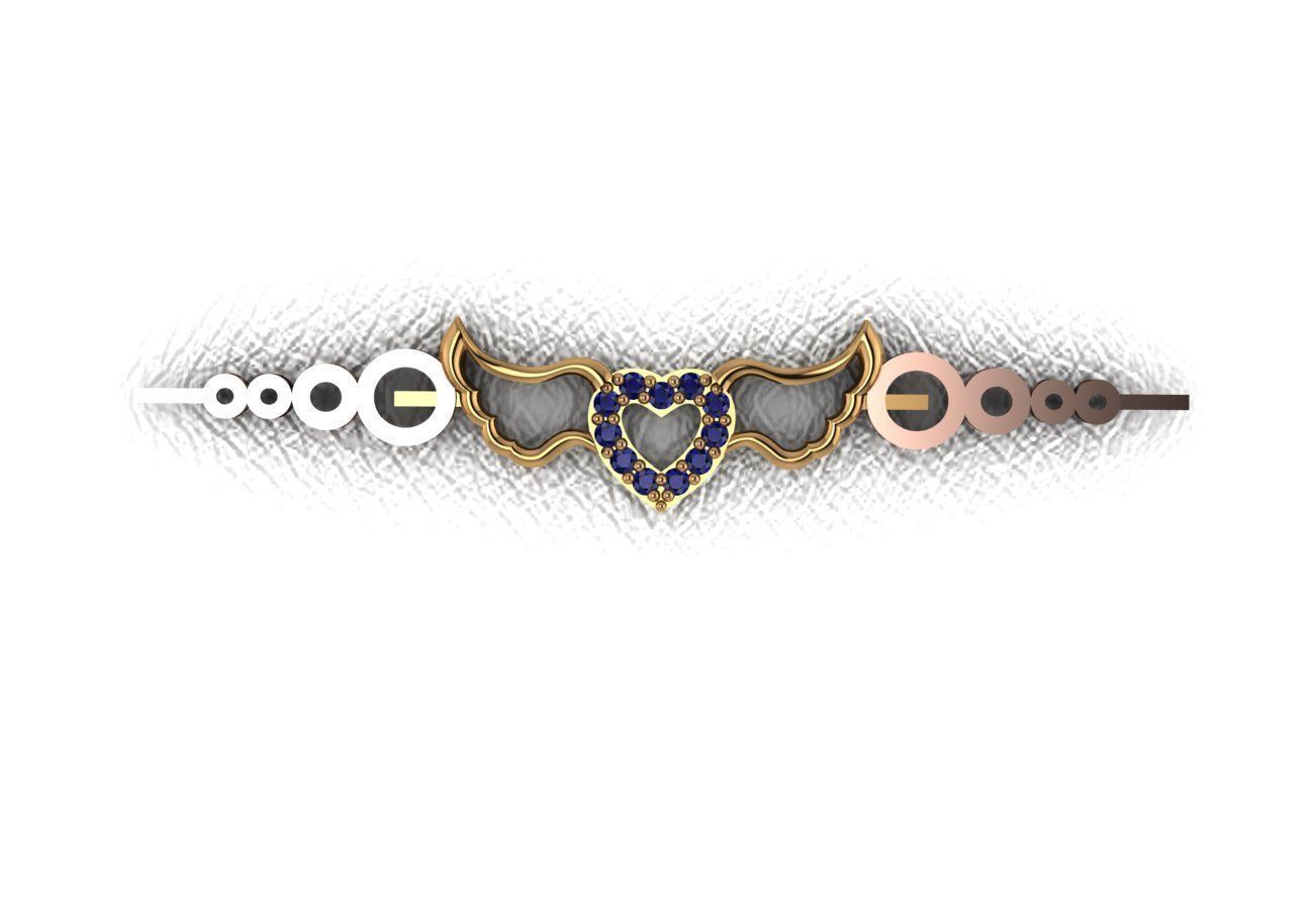 wristband men design 21 piece drawings wristbands wristbands 3D print model_17