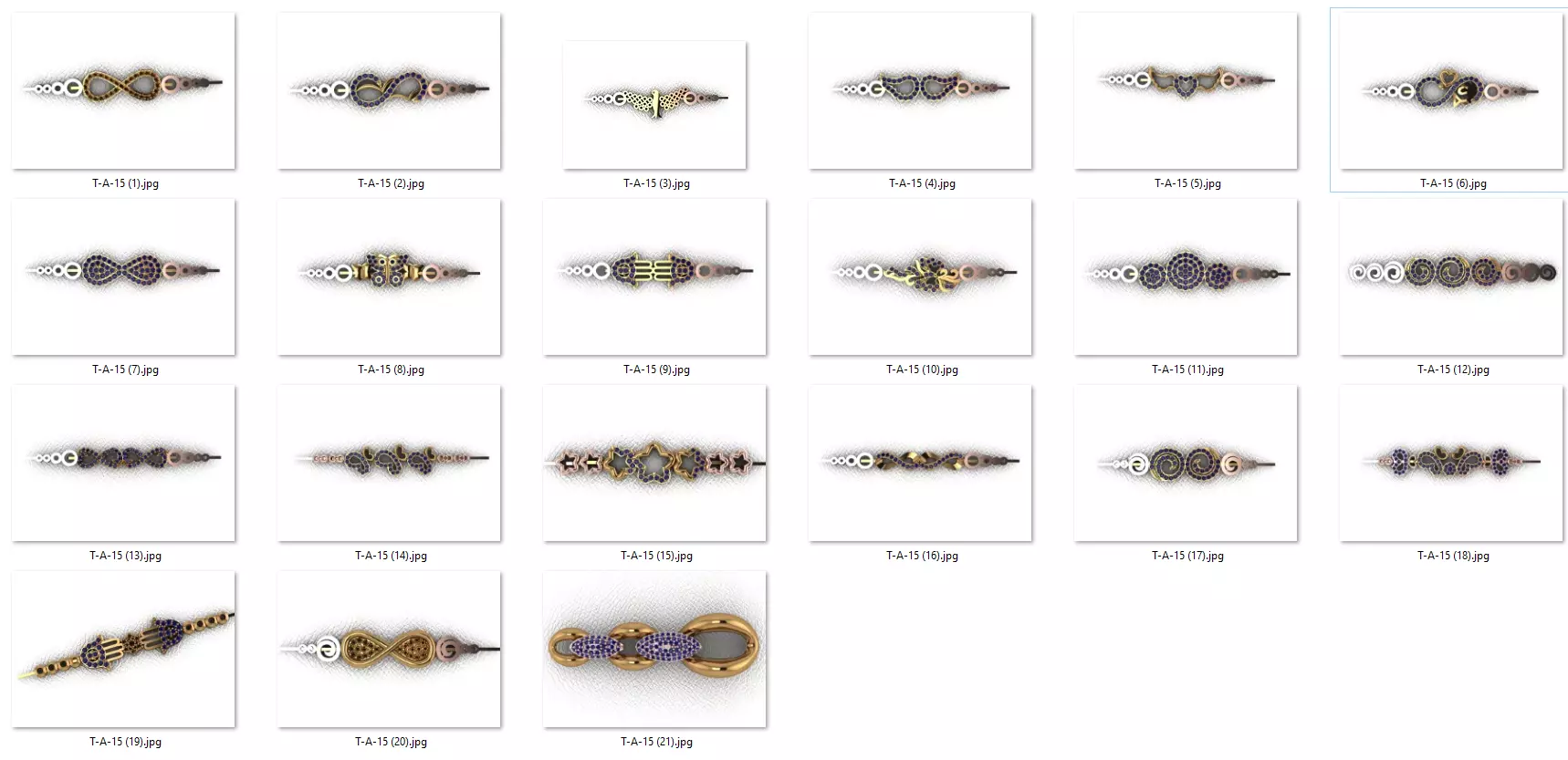 wristband men design 21 piece drawings wristbands wristbands 3D print model_0