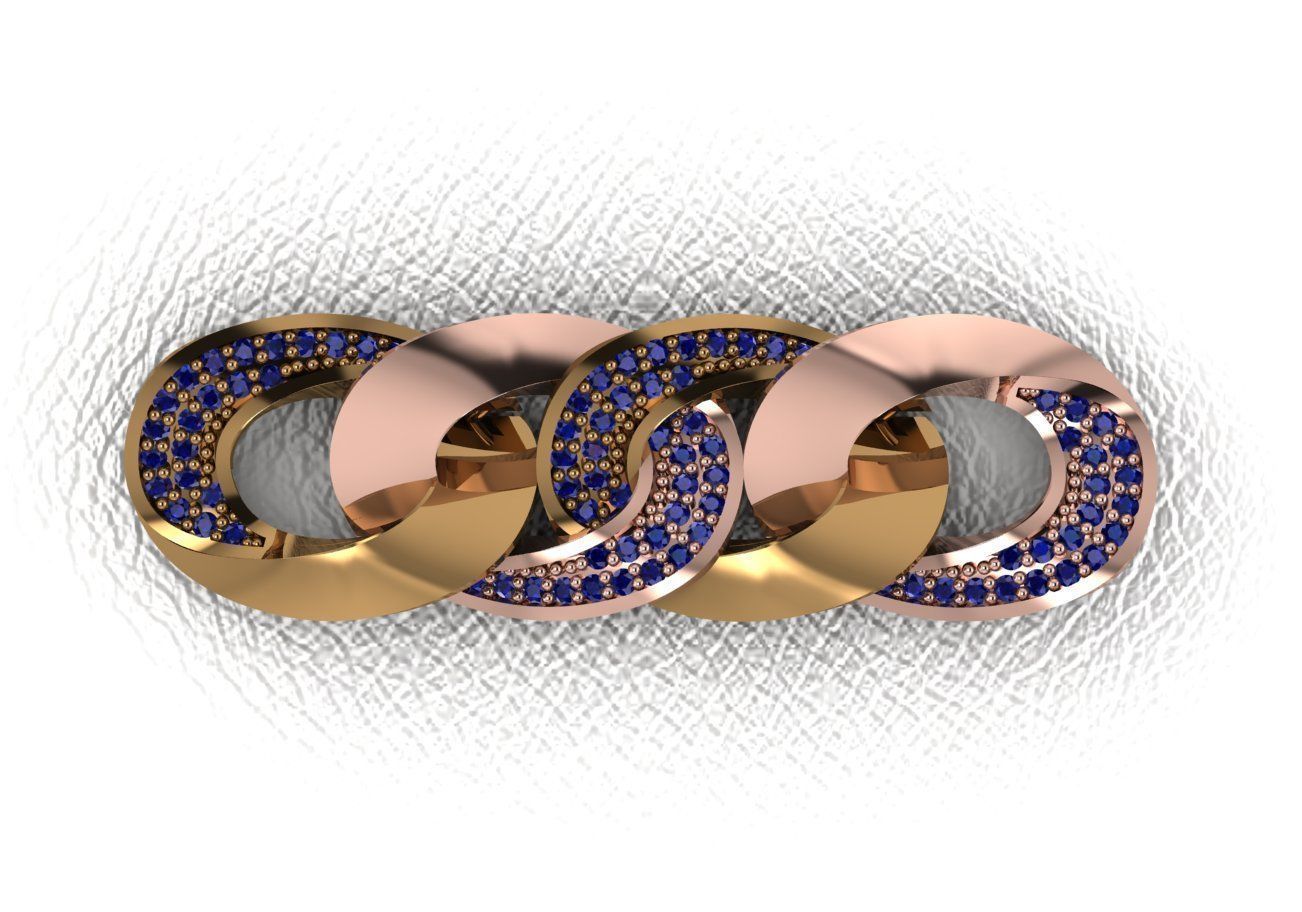 wristband men design 50 piece drawings wristbands  wristbands 3D print model_3