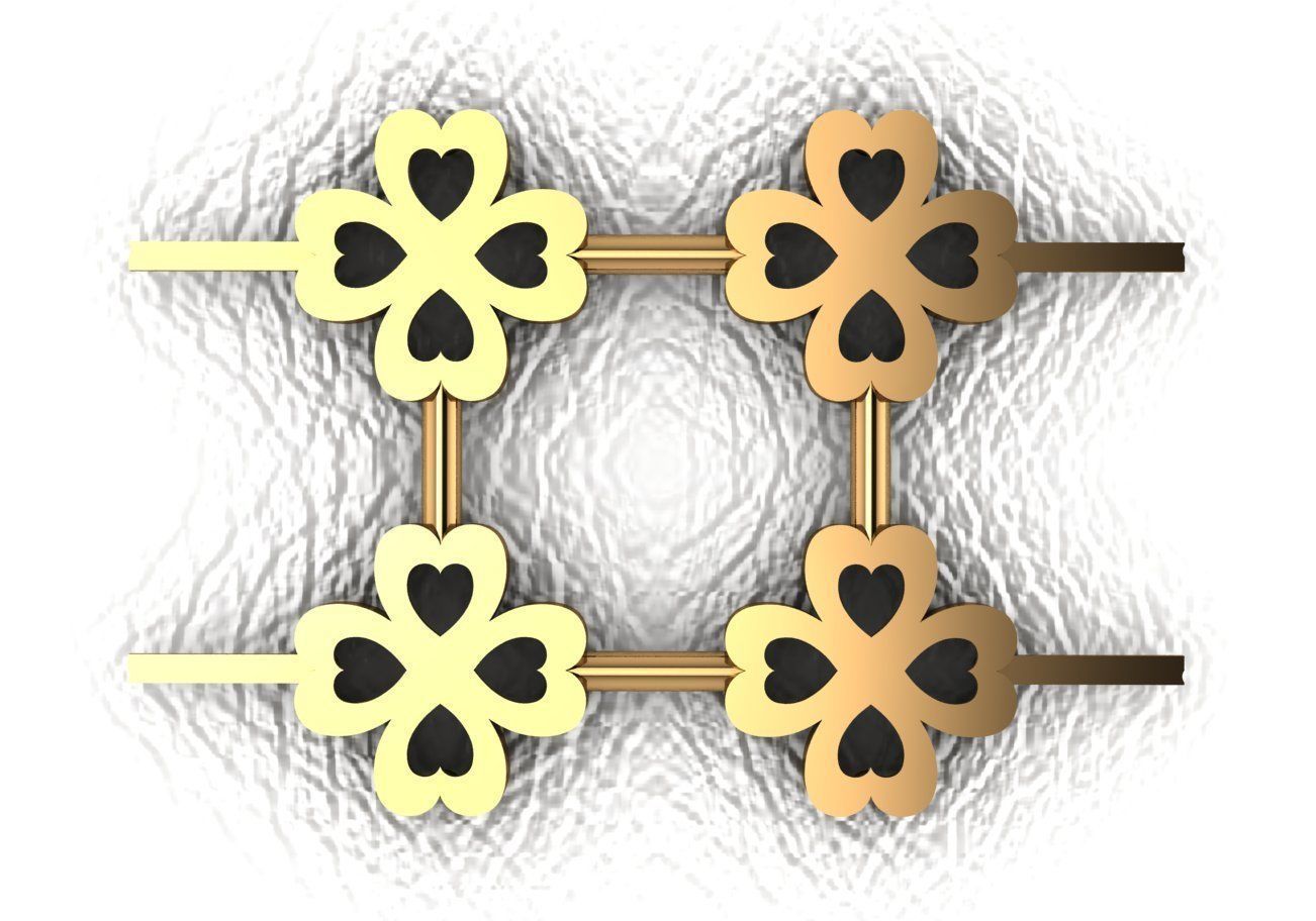 wristband men design 50 piece drawings wristbands  wristbands 3D print model_21