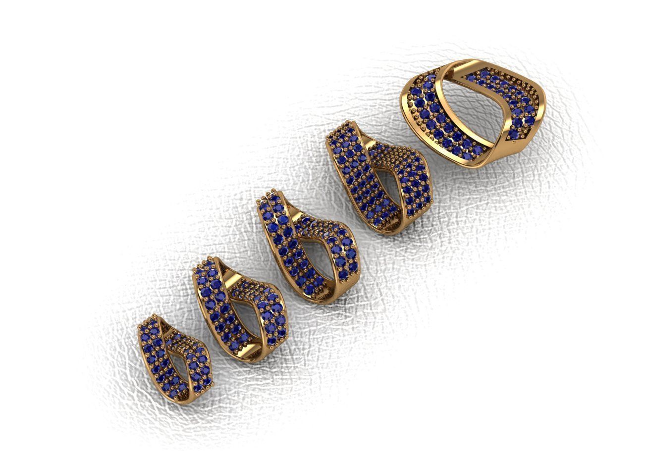 wristband men design 50 piece drawings wristbands  wristbands 3D print model_48