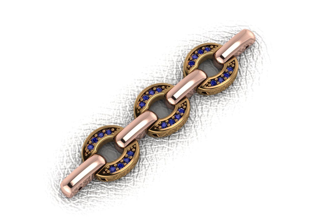 wristband men design 50 piece drawings wristbands  wristbands 3D print model_49