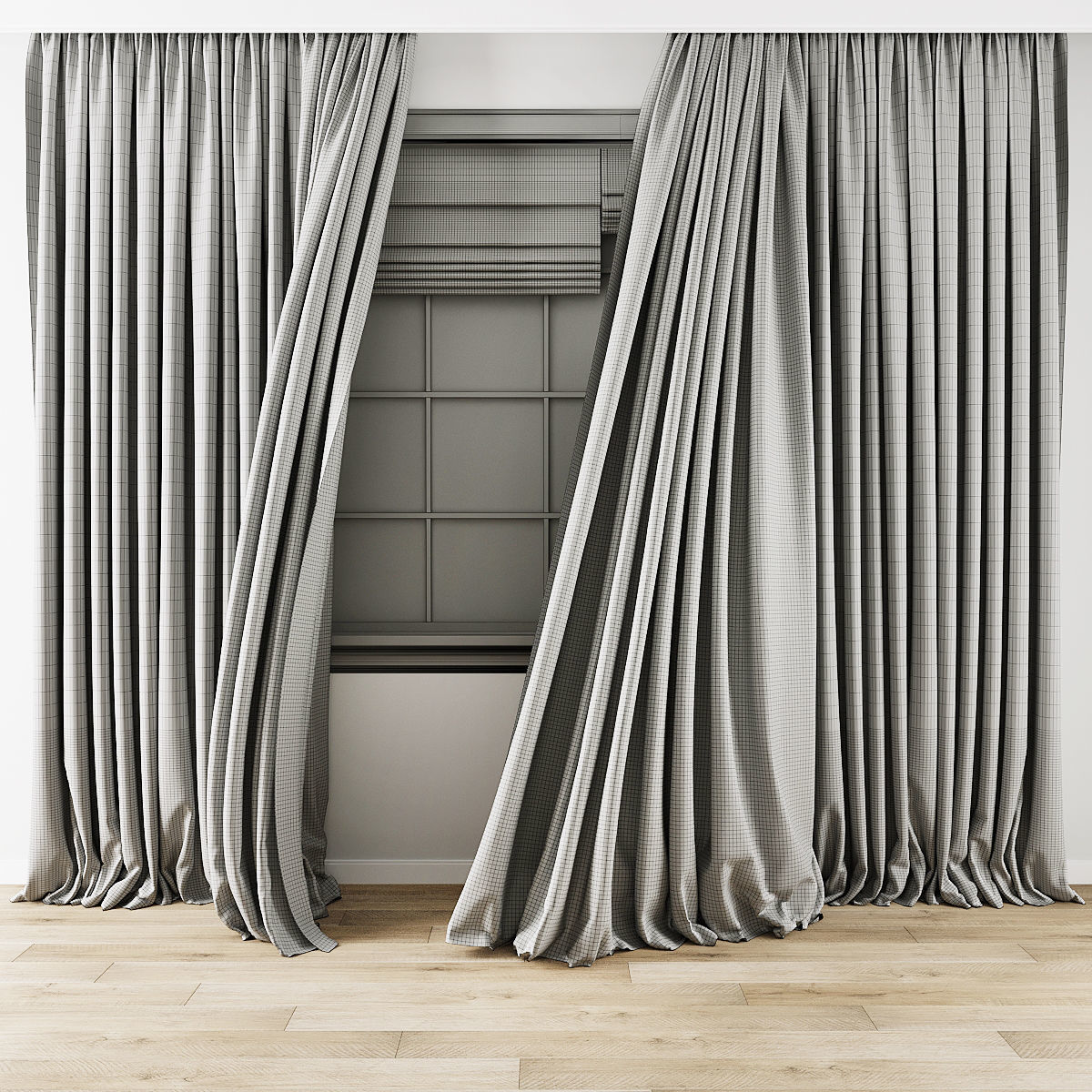 Curtain 824 3D model_7