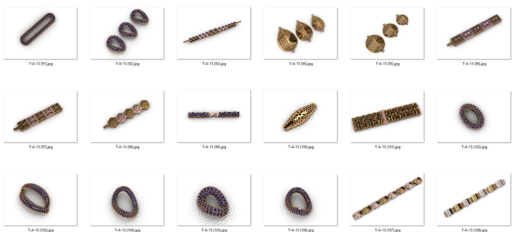 wristband men design 36 piece drawings wristbands  wristbands 3D print model_1