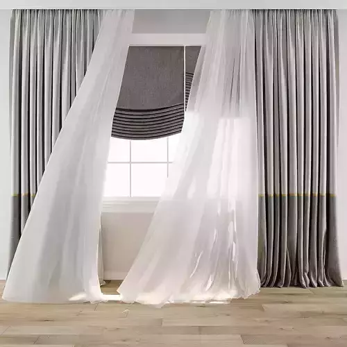 Curtain 827 3D model