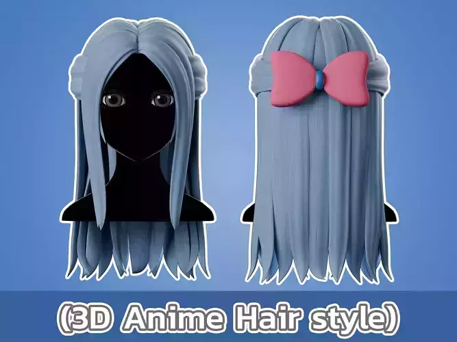 Anime hair style 10