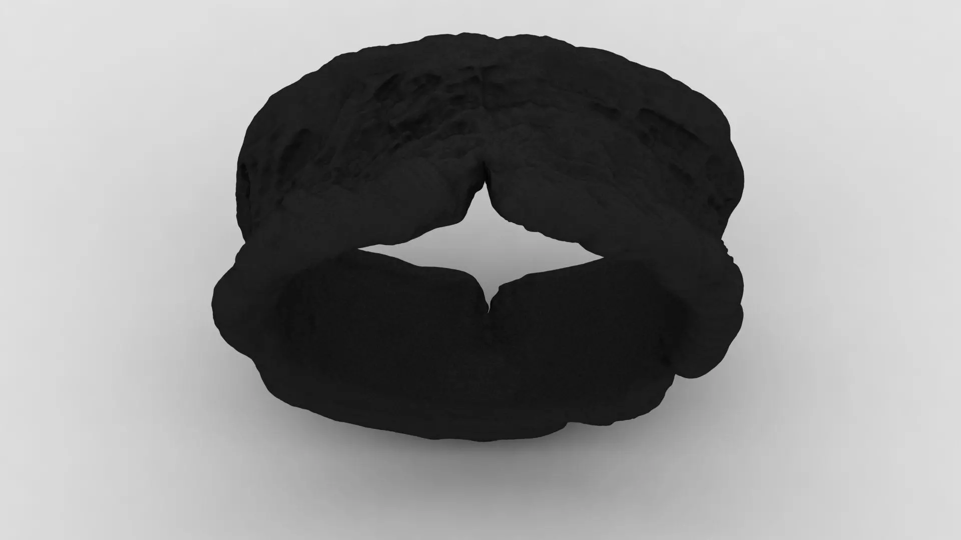 Dirty wood ring 3D print model