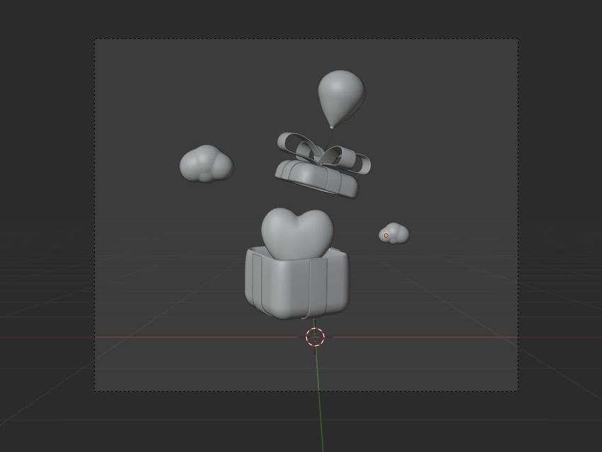 Online Store 3d Illustration Icon Pack 3D model_25