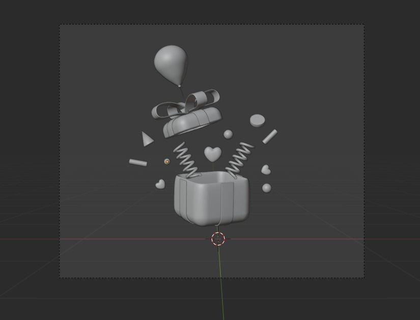 Online Store 3d Illustration Icon Pack 3D model_24