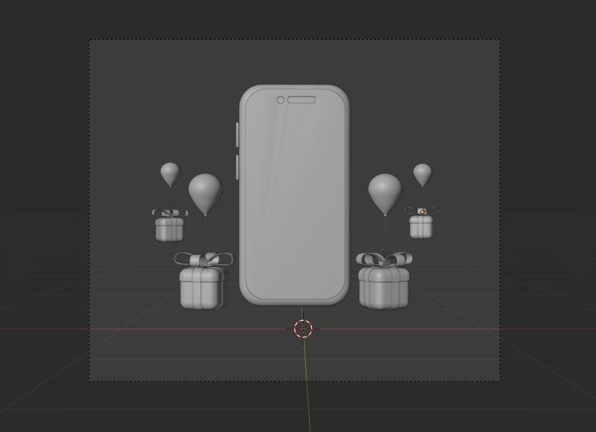 Online Store 3d Illustration Icon Pack 3D model_20