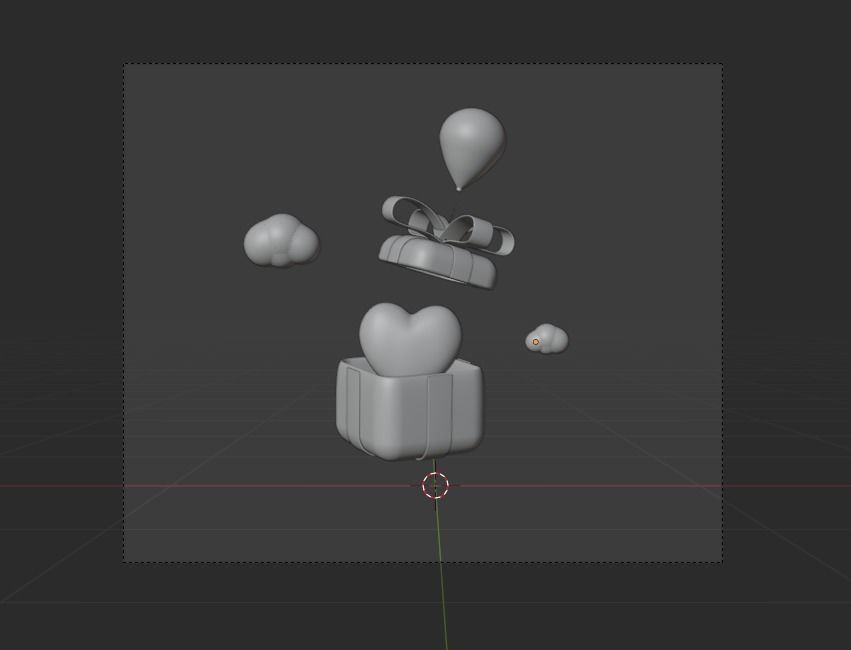 Online Store 3d Illustration Icon Pack 3D model_23