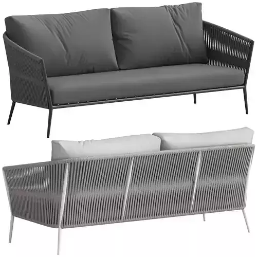 Coco Republic Catalina Outdoor Sofa 3D model