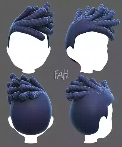 Base Hair for Boy V62