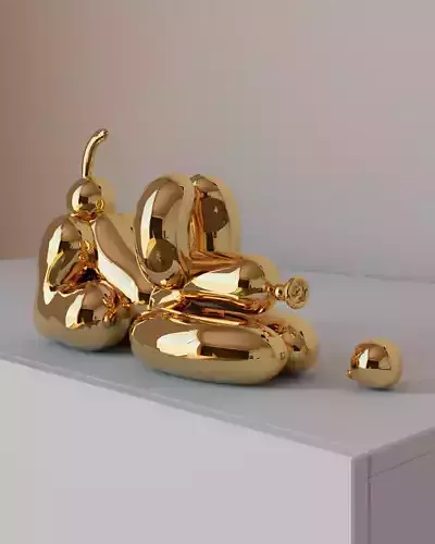 Dog Balloon 3D model