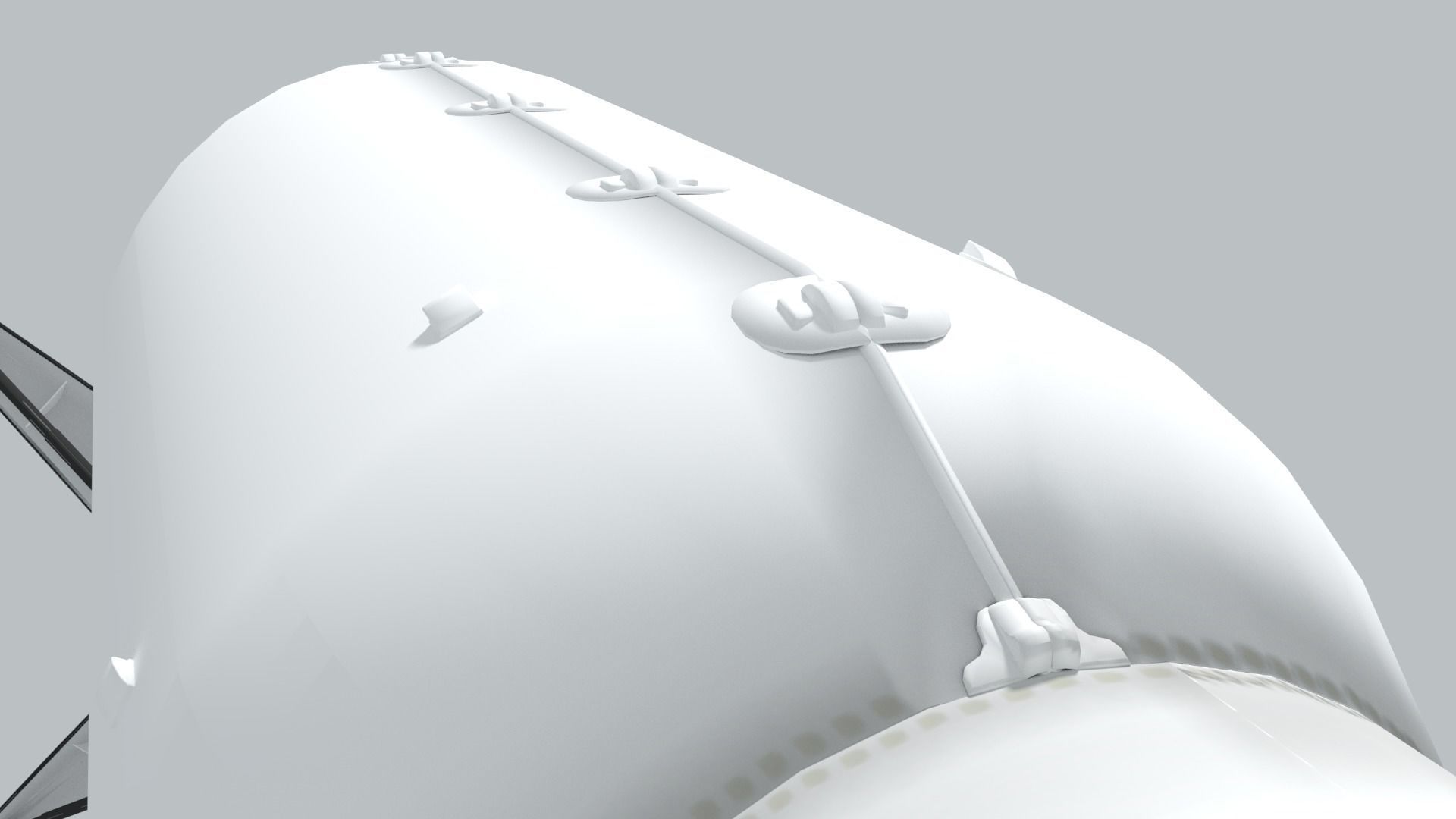 SpaceX Falcon 9 Rocket - Used and Unused 3D model_6