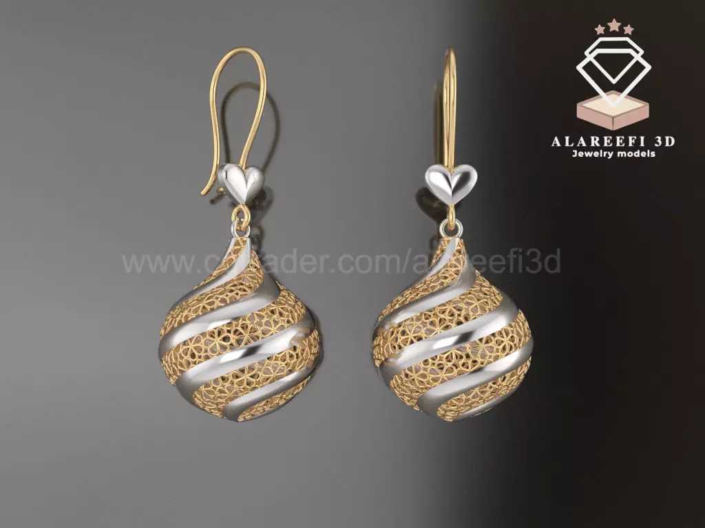 Turkish Earring Exclusive for the first time Free 3D print model