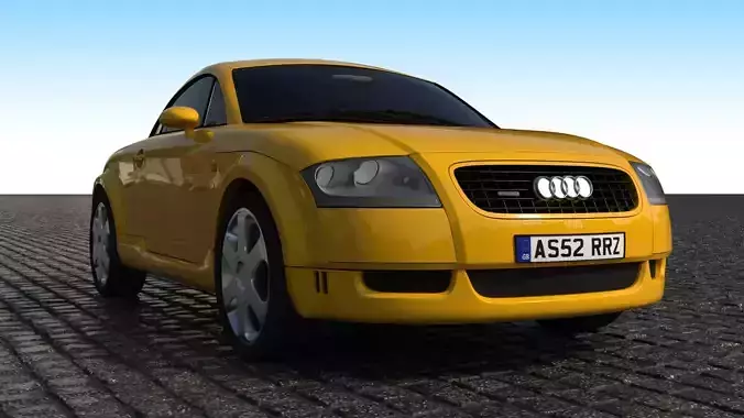 Audi TT quattro Sport 3D model
