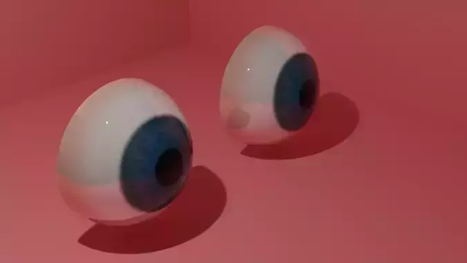 Gleaming Gaze 3D Modeled Eyes That Mesmerize