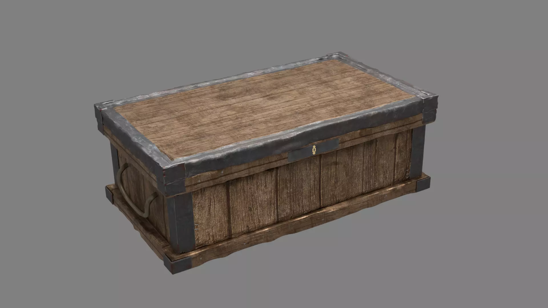 Chest Model Free 3D model_0