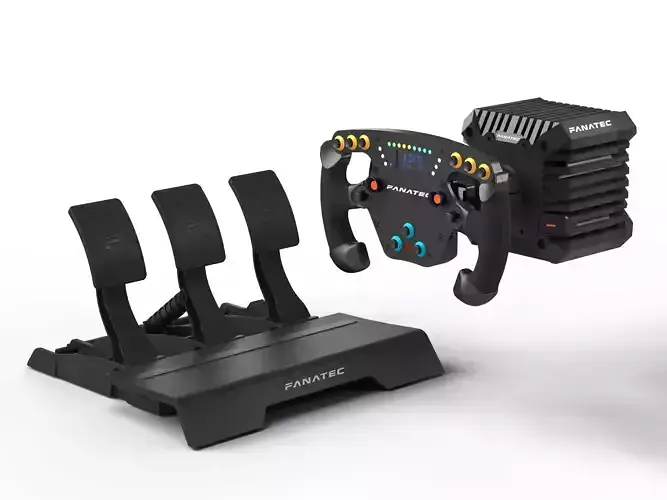 Fanatec F1 Wheel and Elite Pedals V2