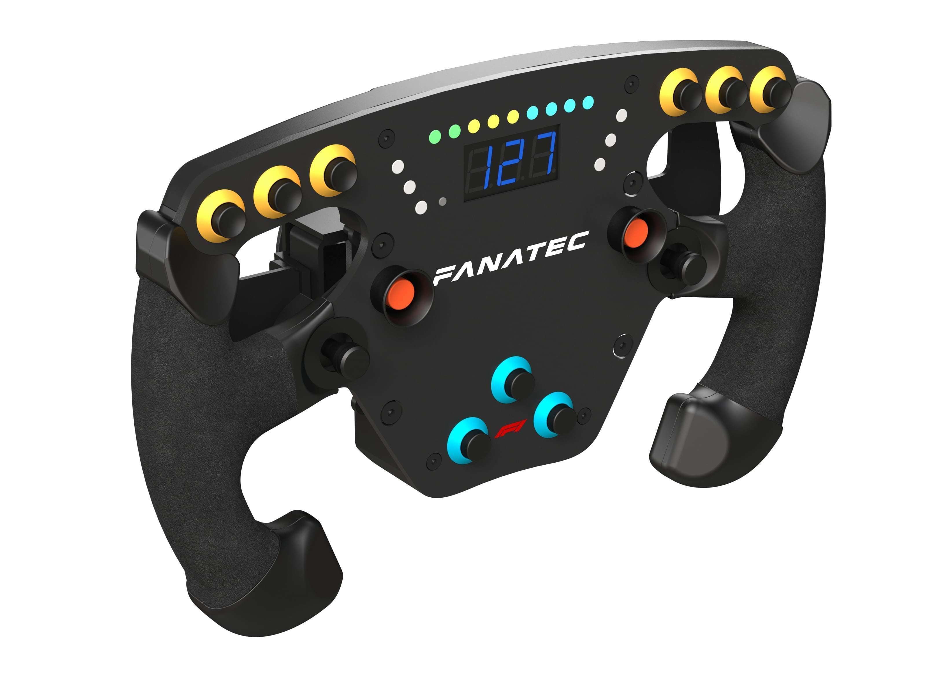 Fanatec F1 Wheel and Elite Pedals V2 3D model_9