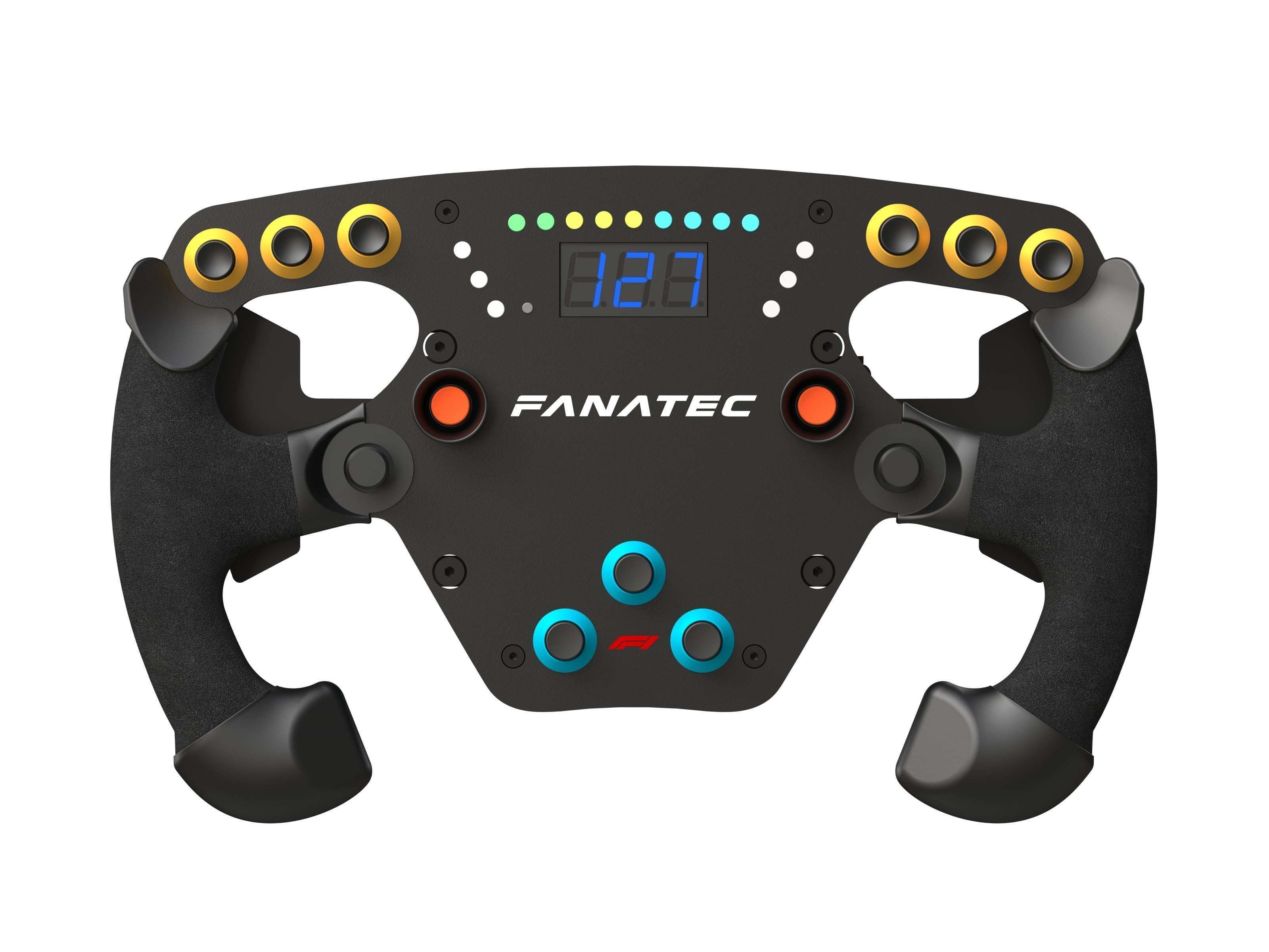 Fanatec F1 Wheel and Elite Pedals V2 3D model_8