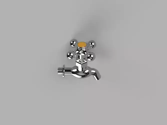 Water Tap  3D print model
