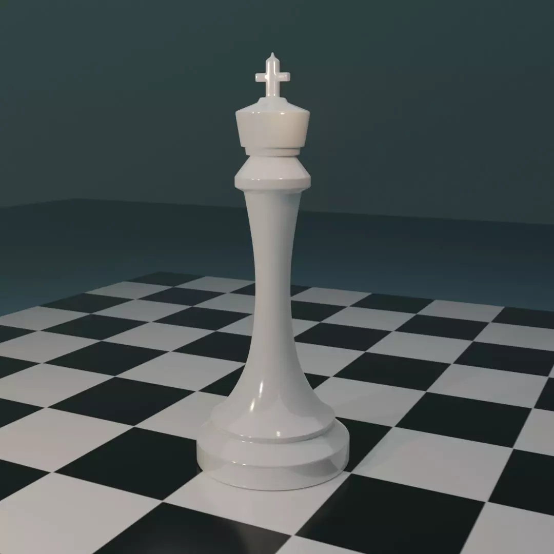 The King  Free 3D model_0