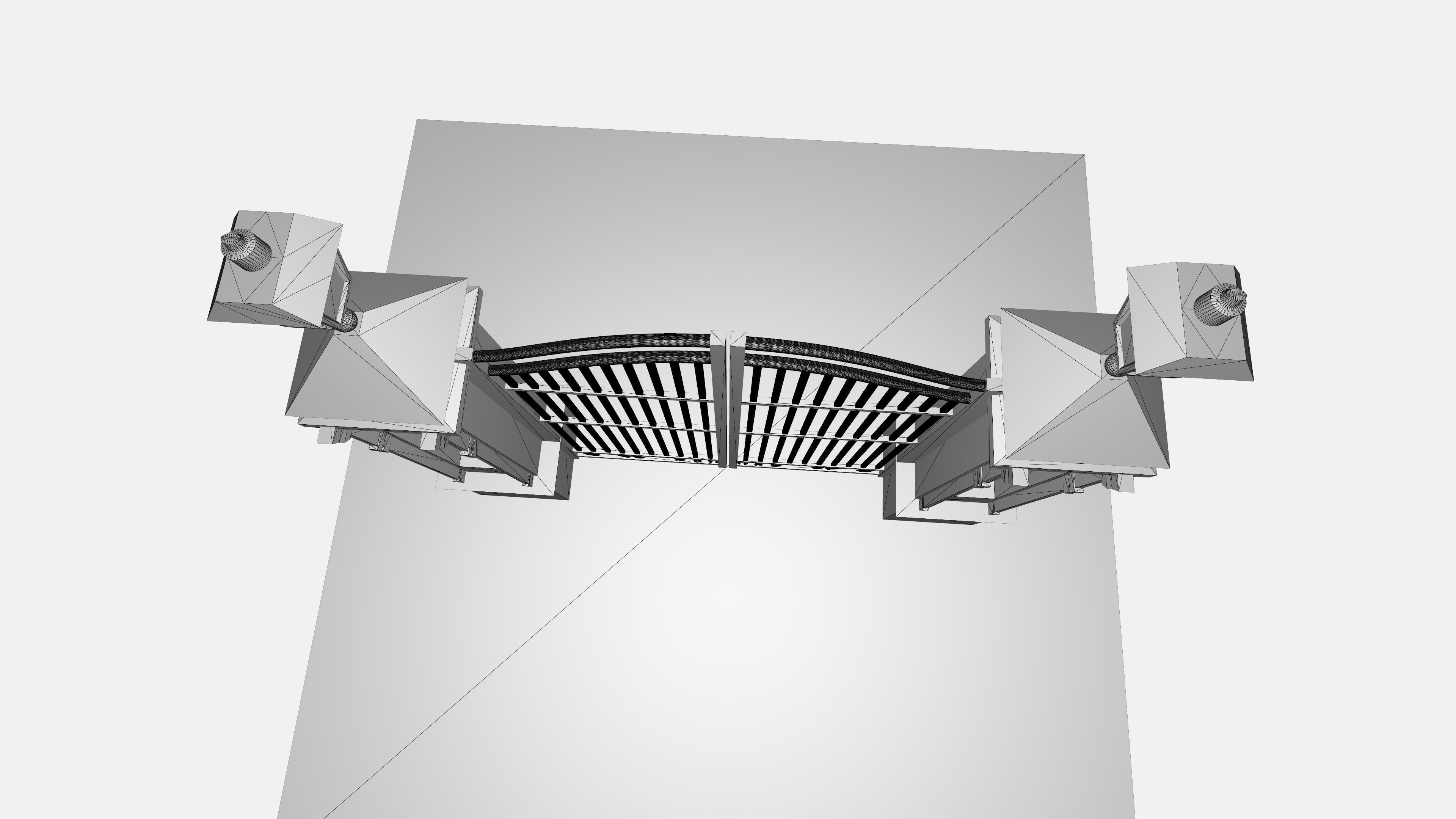 Gate Architectural 3D model_10