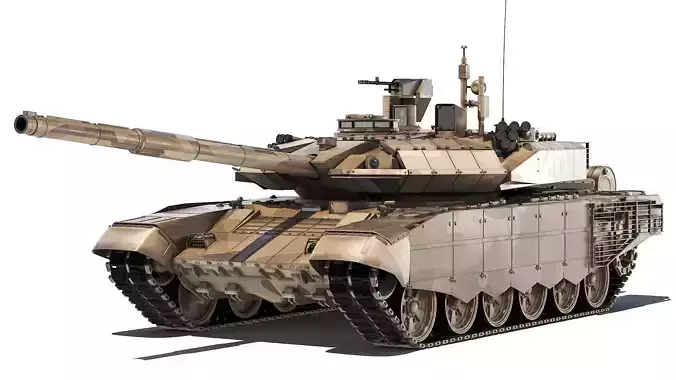 Tank T-90SM 2020 3D model