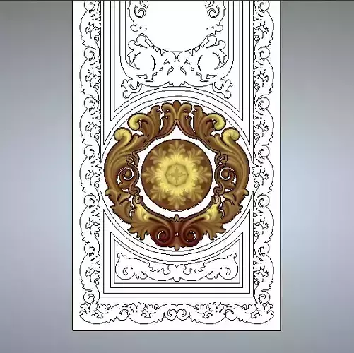 door classical decoration