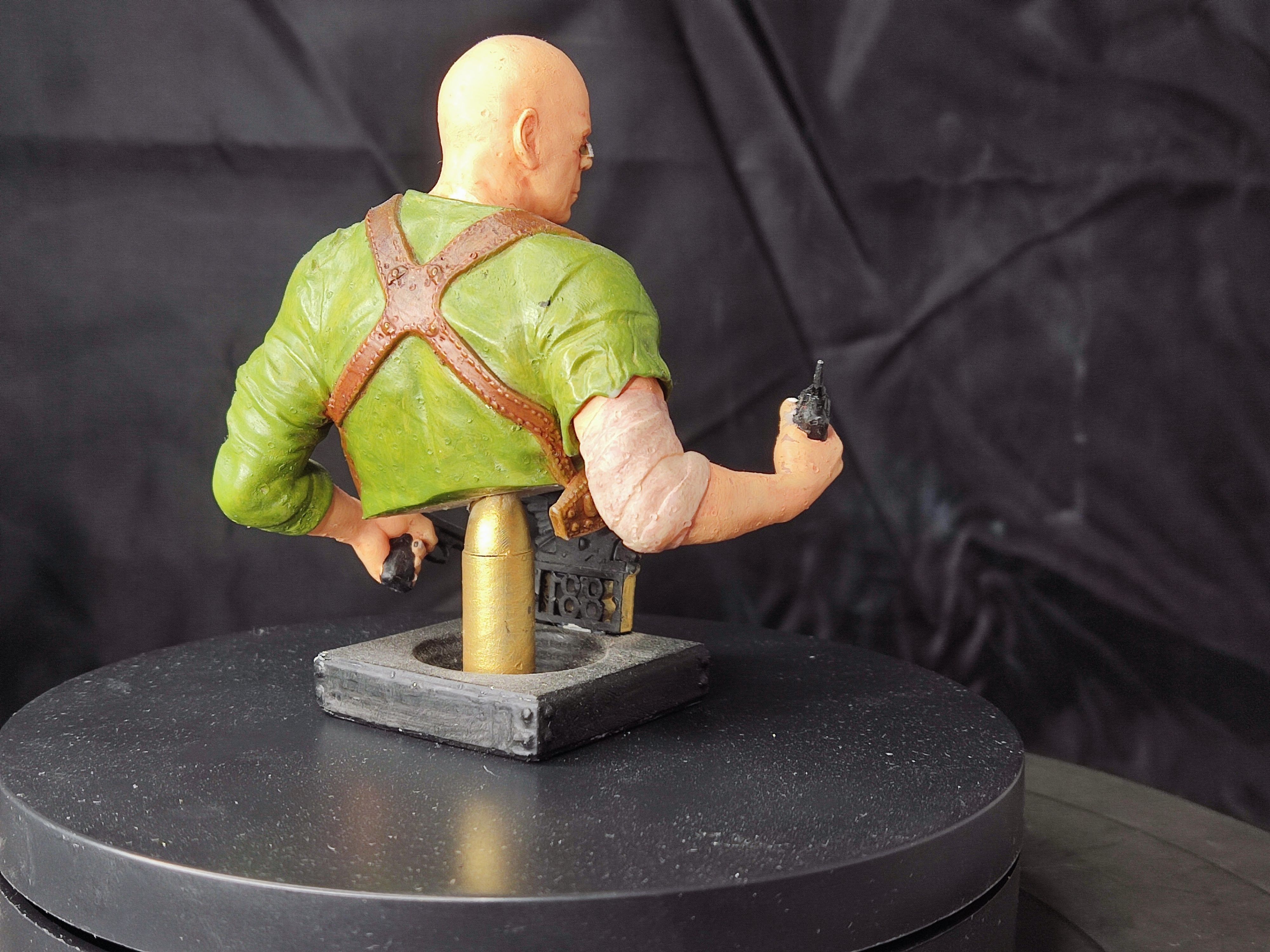 Die Hart  --  Bruce Willis --  Jungla de Cristal  3D print model_4