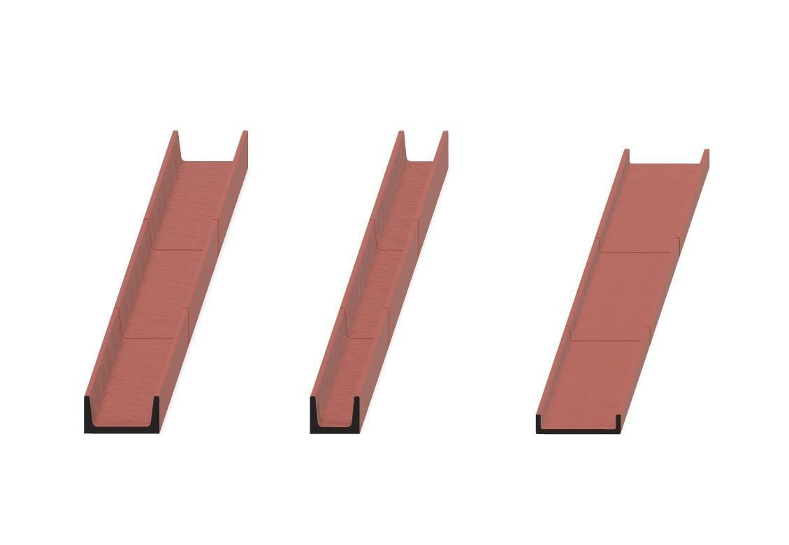Modelling Steel Channels for Scratch Building 3D Design 3D print model_3