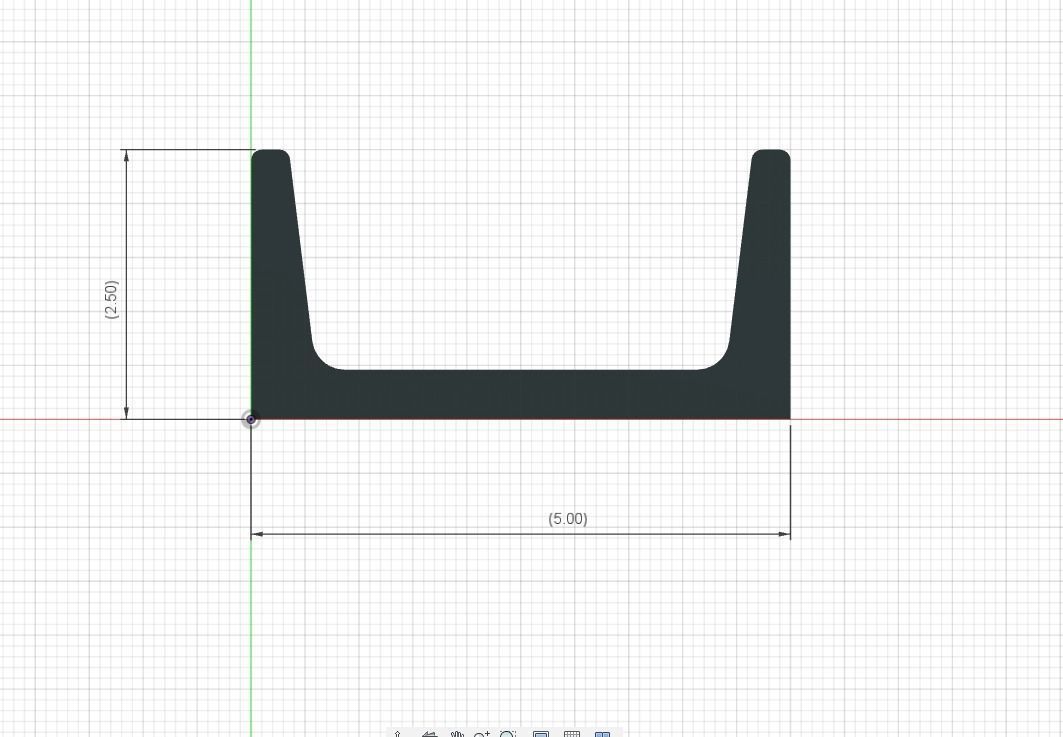 Modelling Steel Channels for Scratch Building 3D Design 3D print model_4