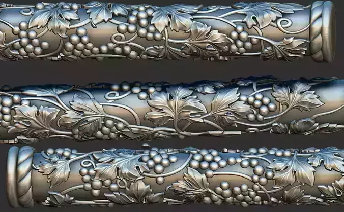 church furniture pillar 3D model