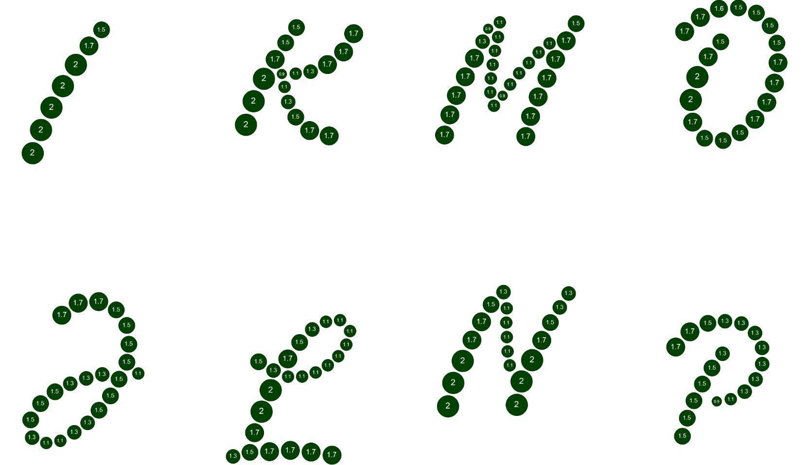 Heart Pendants with Diamond Initials  3D print model_7