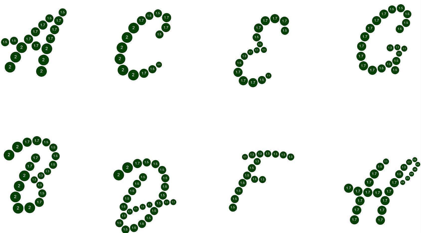 Heart Pendants with Diamond Initials  3D print model_6