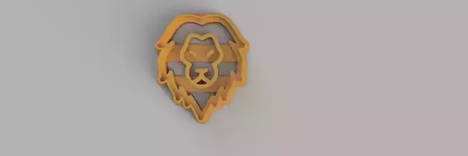 LION COOKIE CUTTER 